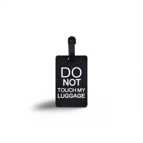 ETIQUETTE DE BAGAGE DO NOT TOUCH