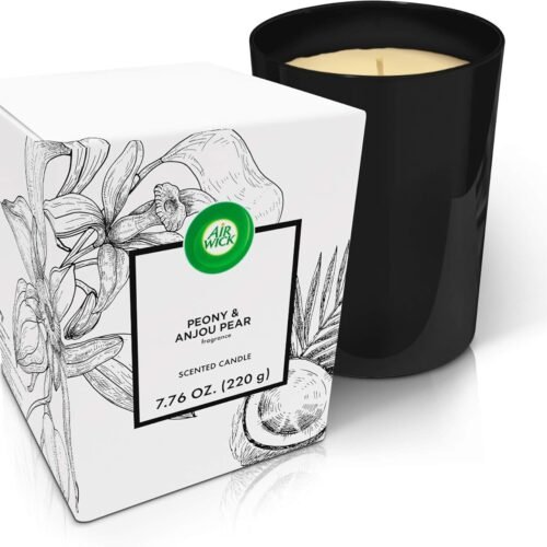 AIR WICK BOUGIE PARFUMEE 220GR PIVOINE & POIRE