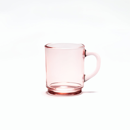 DURALEX VERSAILLE TASSE EN VERRE 26CL ROSE