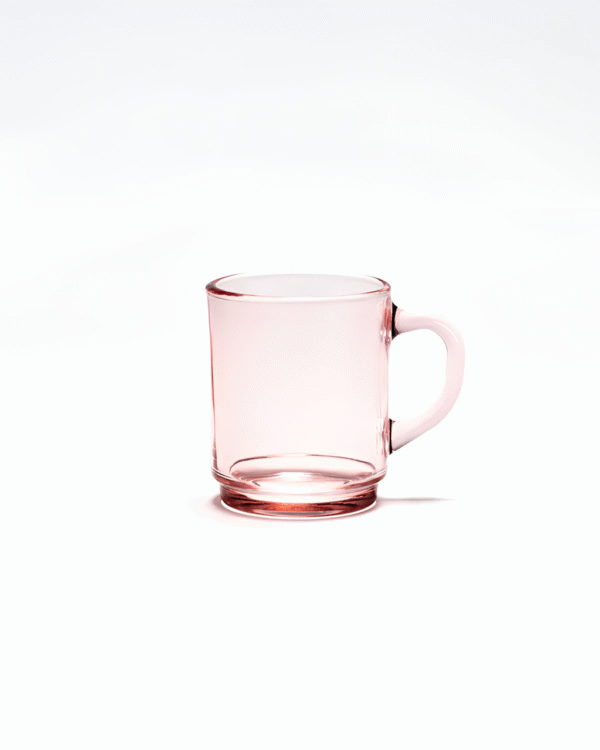 DURALEX VERSAILLE TASSE EN VERRE 26CL ROSE