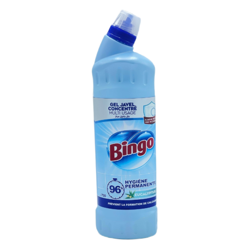 BINGO GEL JAVEL 750ML EUCALYPTUS