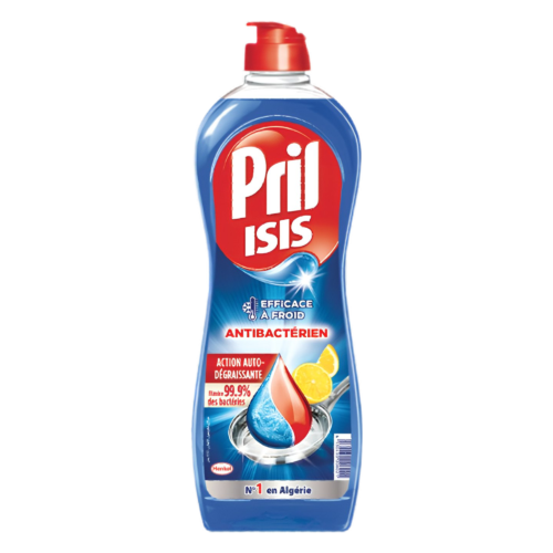 ISIS PRIL LIQUIDE VAISSELLE 650ML ANTIBACTERIEN