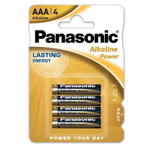 PANASONIC ALKALINE PILE AAA X4