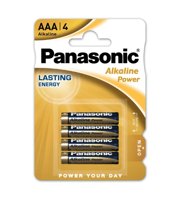 PANASONIC ALKALINE PILE AAA X4