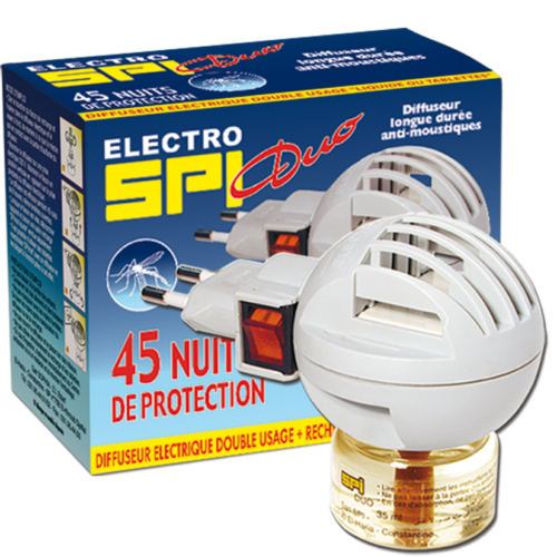 SPI DUO DIFFUSEUR ELEC + RECHARGE 45 NUITS