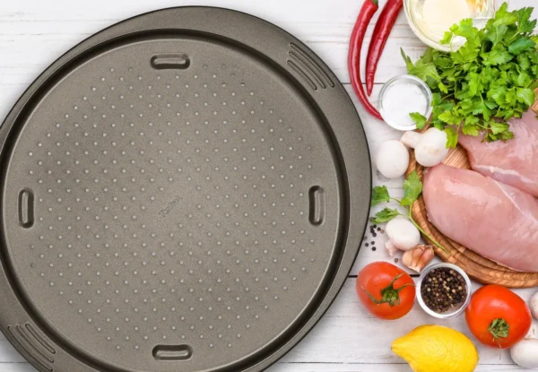 TEFAL CHEF CLUB PLAT A PIZZA PERFORE – Image 2