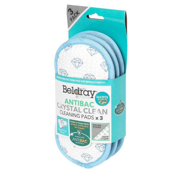 BELDRAY SET DE 3 TAMPONS DE NETTOYAGE DIAMOND