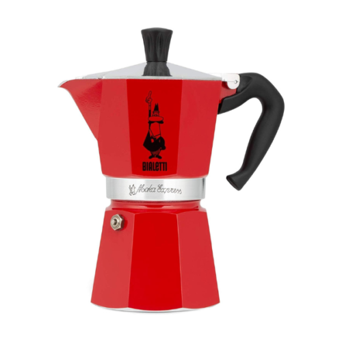 BIALETTI CAFETIERE MOKA EXPRESS 3 TASSES ROUGE 4942