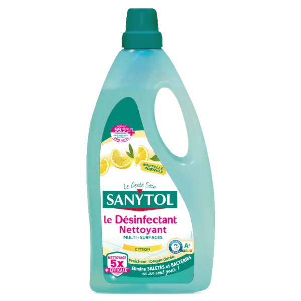 SANYTOL SOLS ET SURFACES 1L CITRON