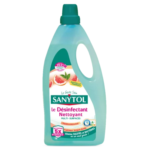 SANYTOL SOLS ET SURFACES 1L PAMPLEMOUSSE ROSE