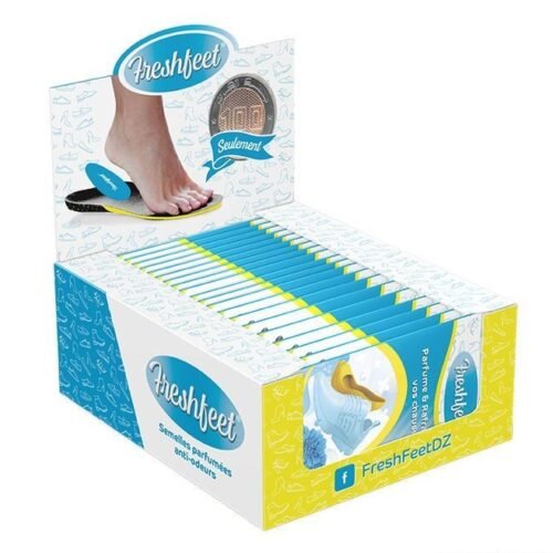 FRESHFEET SEMELLES PARFUMEES ANTI-odeurs 2PCS