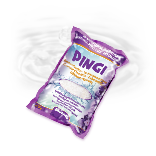 PINGI RECHARGE ABSORBEUR DHUMIDITE 450GR LAVANDE