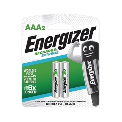 ENERGIEZR PILES RECHARGEABLES AAA X2
