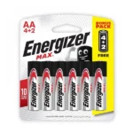 ENERGIZER MAX PILE AA 4+2