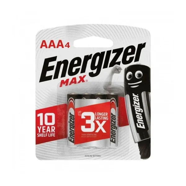 ENERGIZER MAX PILES AAA X4