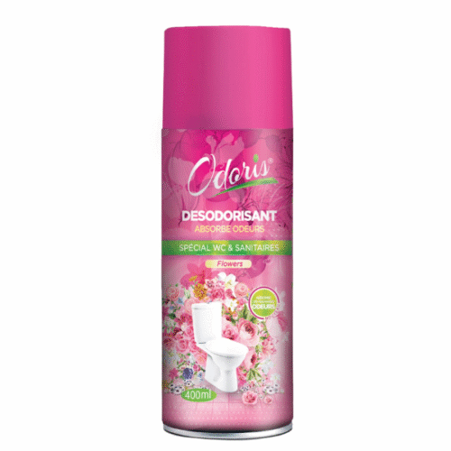 ODORIS DESODORISANT WC ET SANITAIRE 400ML FLOWERS