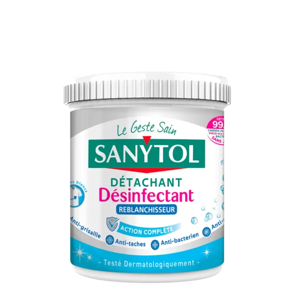 SANYTOL DETACHANT EN POUDRE 450GR REBLANCHISSEUR
