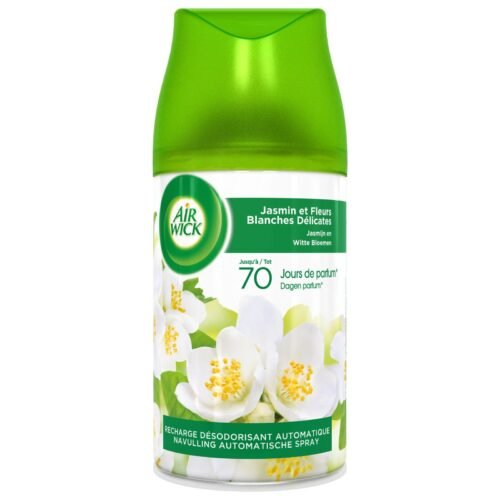 AIR WICK FRESH MATIC + RECHARGE JASMIN ET FLEURS BLANCHES