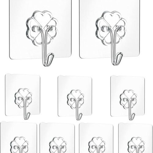 SET DE 9 CROCHETS ADHESIF 0021