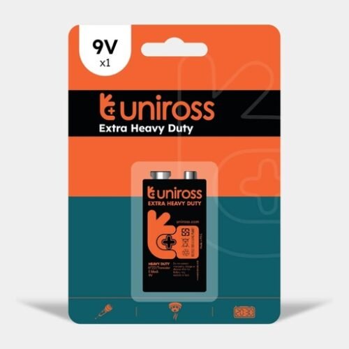 UNIROSS EXTRA PILE 9V X1