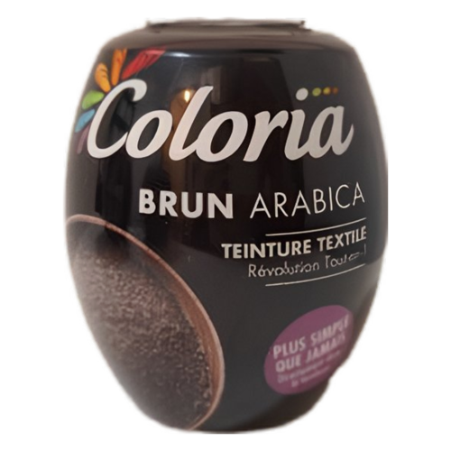 COLORIA TEINTURE TEXTILE 350GR BRUN ARABICA