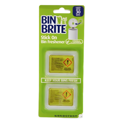 BIN BRITE DESODORISANT POUBELLE 2X5GR CITRONELLE