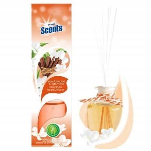 AT HOME DIFFUSEUR A BATONNETS 50ML JASMINE & SANDALWOOD