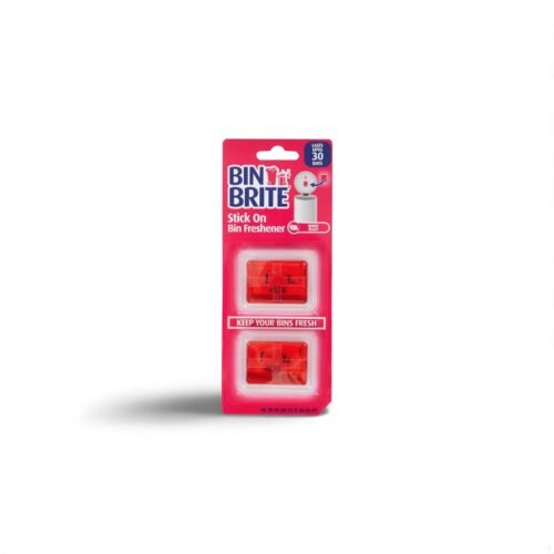BIN BRITE DESODORISANT POUBELLE 2X5GR CHERRY