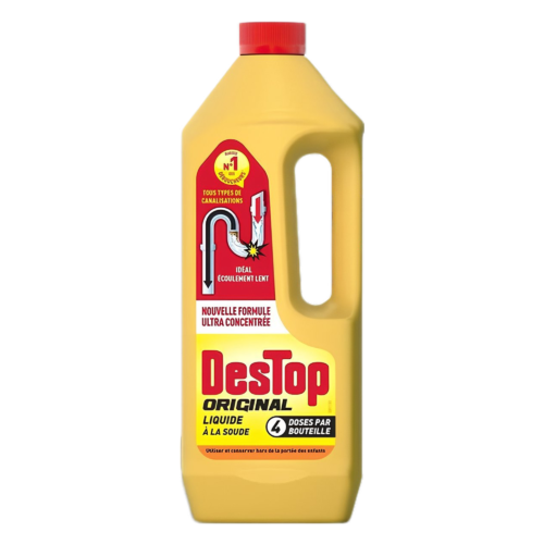 DESTOP DEBOUCHEUR LIQUIDE ECOULEMENT LENT 1L