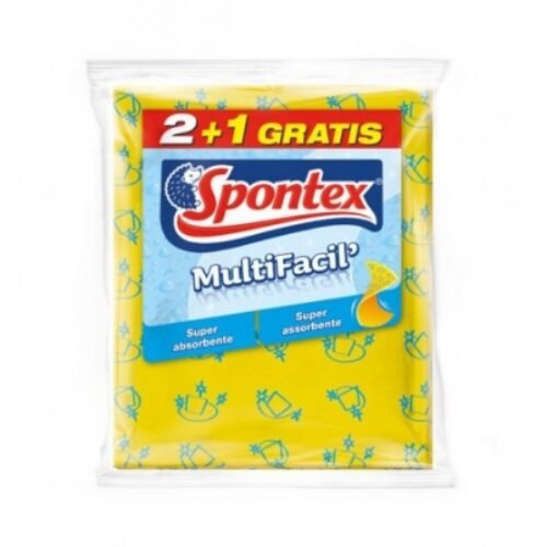 SPONTEX MULTIFACIL 35X37CM X3