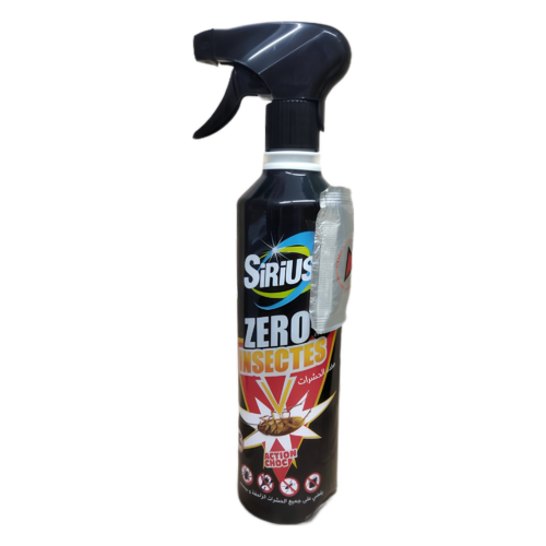 SIRIUS INSECTICIDE ZERO INSECTES RAMPANTS 600ML