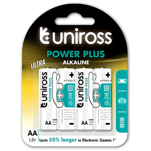 UNIROSS POWER PLUS PILE AA X4