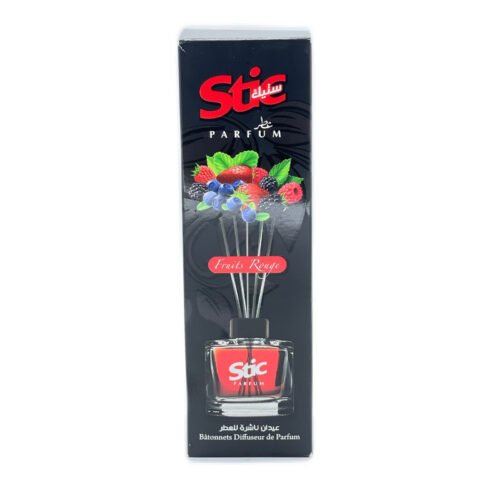 STIC DIFFUSEUR A BATONNETS 120ML FRUITS ROUGE