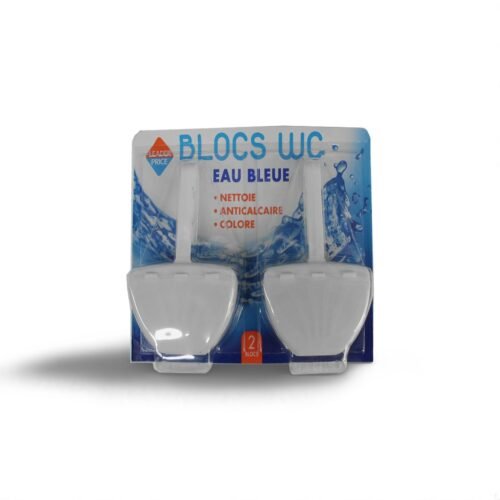LP BLOC WC EAU BLEUE 2*40GR
