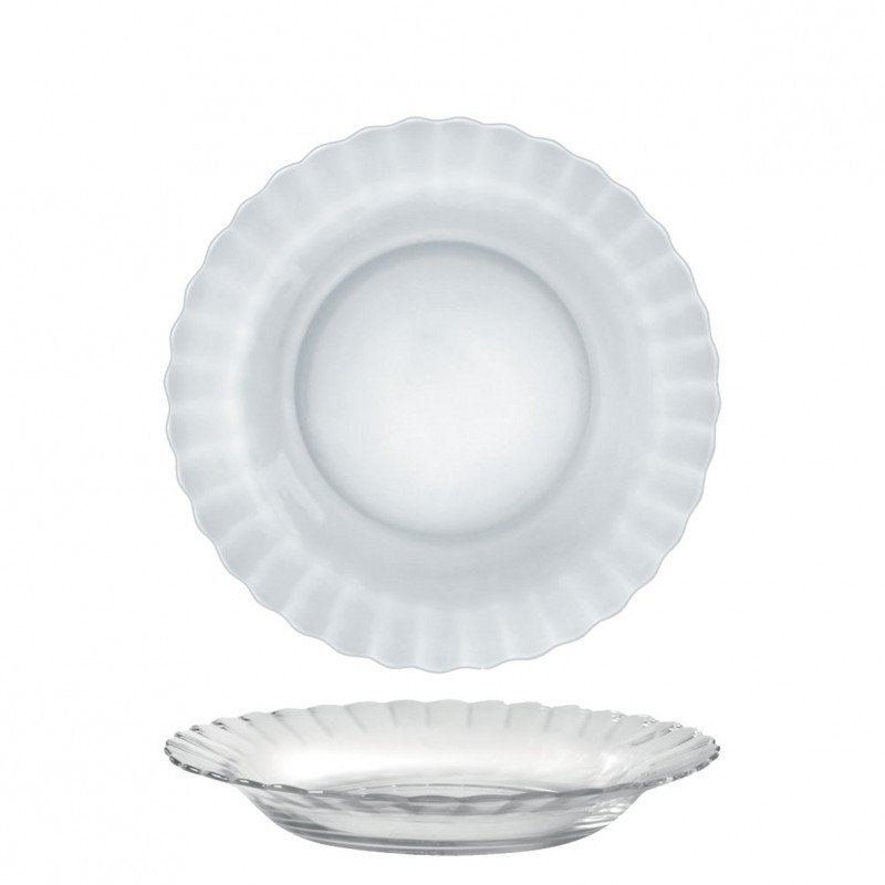 DURALEX PARIS ASSIETTE CREUSE 23CM