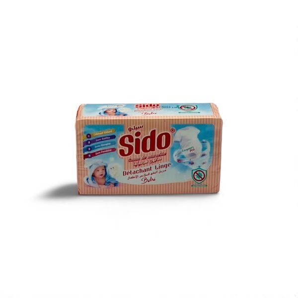 SIDO SAVON DE MARSEILLE 220GR DETACHANT LINGE BEBE