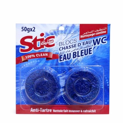 STIC BLOC WC EAU BLEU 2X50G