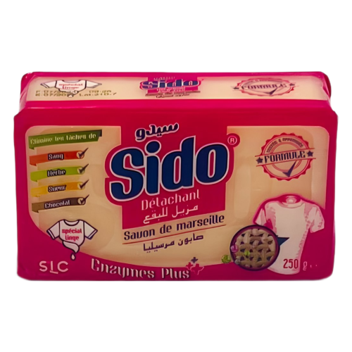 SIDO SAVON DE MARSEILLE DETACHANT 250GR