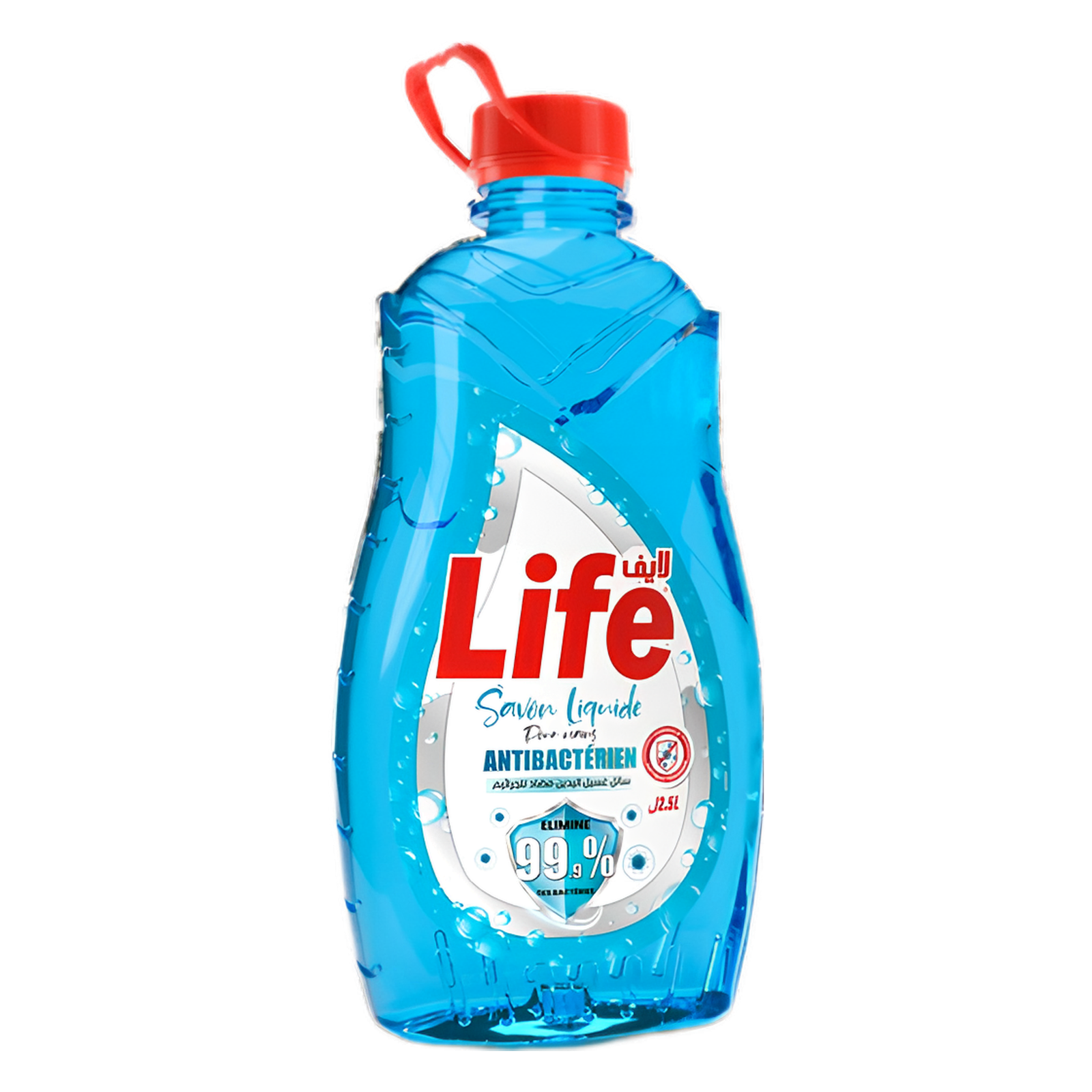 LIFE SAVON LIQUIDE 400ML ANTIBACTERIEN