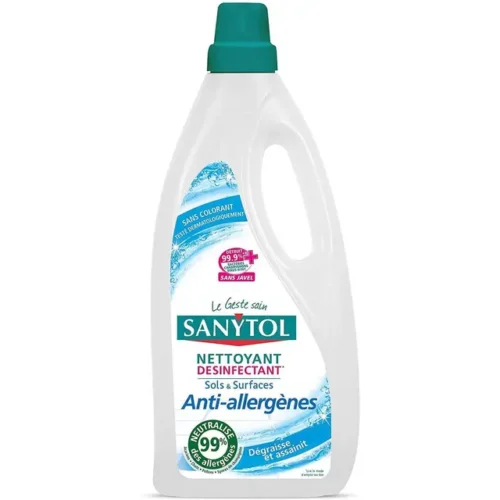 SANYTOL SOLS ET SURFACES 1L ANTI-ALLERGENES
