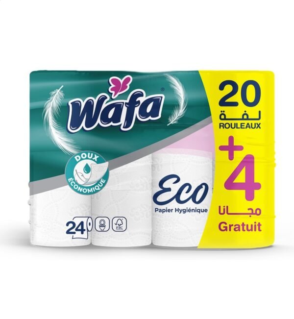 WAFA ECO PAPIER HYGIENIQUE 20+4