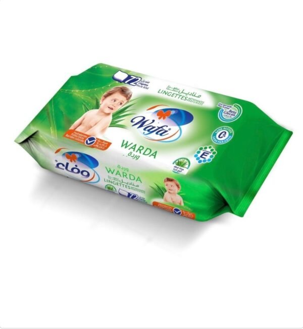 WAFA WARDA LINGETTES 72PCS ALOE VERA