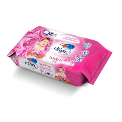 WAFA DOUCE LINGETTES BEBE X80 ROSE