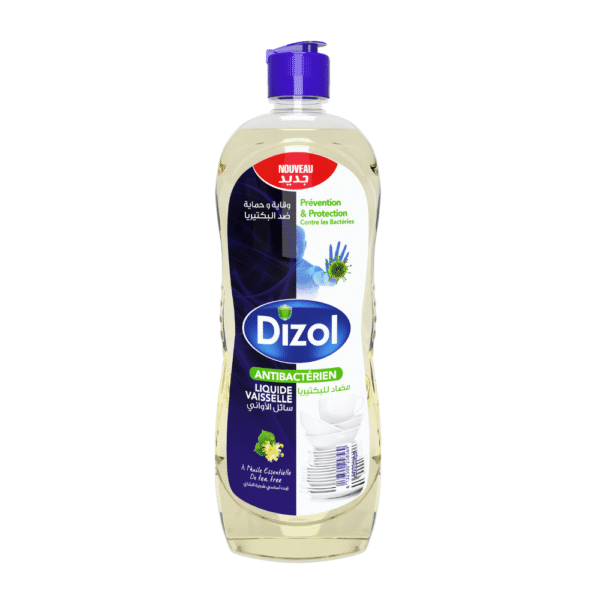 DIZOL LIQUIDE VAISSELLE 650ML ANTIBACTERIEN
