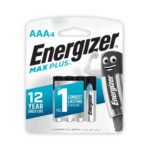 ENERGIZER MAX PLUS PILE AAA X4