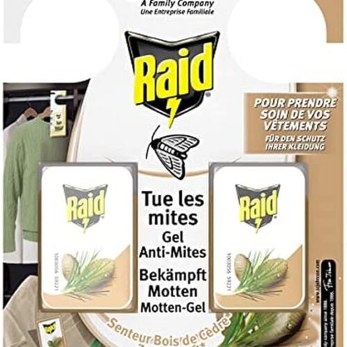 RAID ANTI MITES GEL CEDRE 2PCS