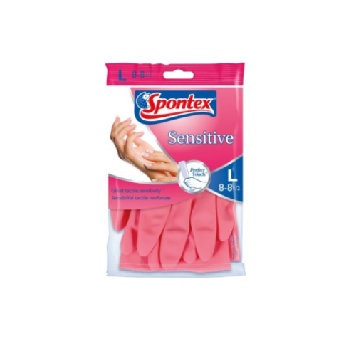 SPONTEX GANTS SENSITIVE L