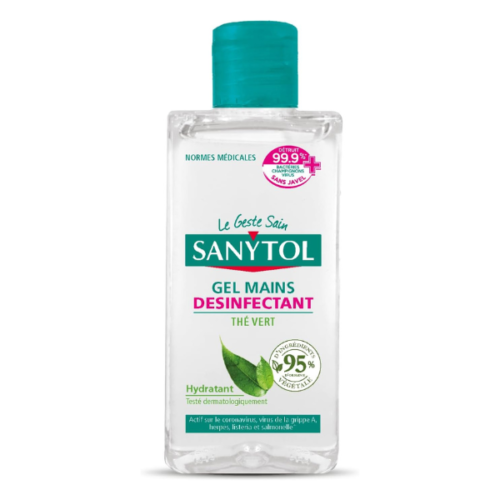 SANYTOL GEL DESINFECTANT 75ML GREEN TEA
