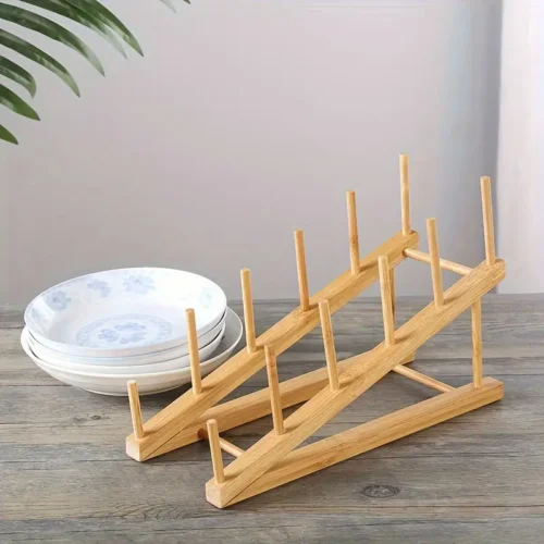 RANGE ASSIETTE INCLINE EN BAMBOU 9403-16
