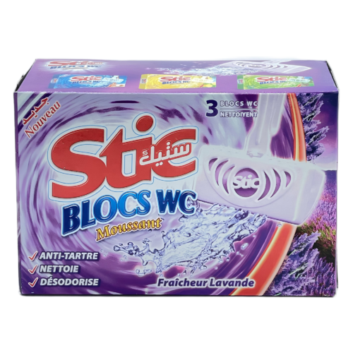 STIC BLOC WC 3X40GR LAVANDE